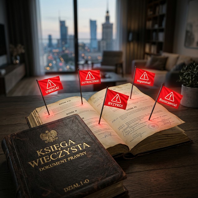 Księga Wieczysta: 5 czerwonych flag przed podpisaniem umowy